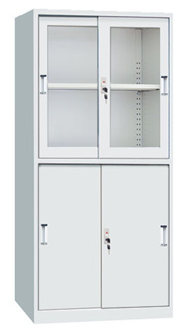 J-006上玻下鐵移門柜 J-006上玻下鐵移門柜